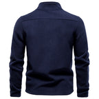 Ciaran - Men's Stand Collar Full Zip Fleece Jacket