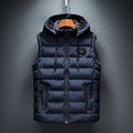 Elijah - Men's Quilted Hooded Puffer Vest