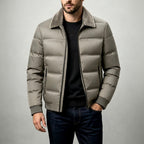 Mason - Men’s Cotton Warm Fleece Collar Winter Jacket