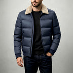 Mason - Men’s Cotton Warm Fleece Collar Winter Jacket