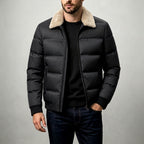 Mason - Men’s Cotton Warm Fleece Collar Winter Jacket