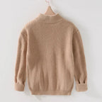 Nelson - Men's Ribbed-Cuff Zip Cardigan