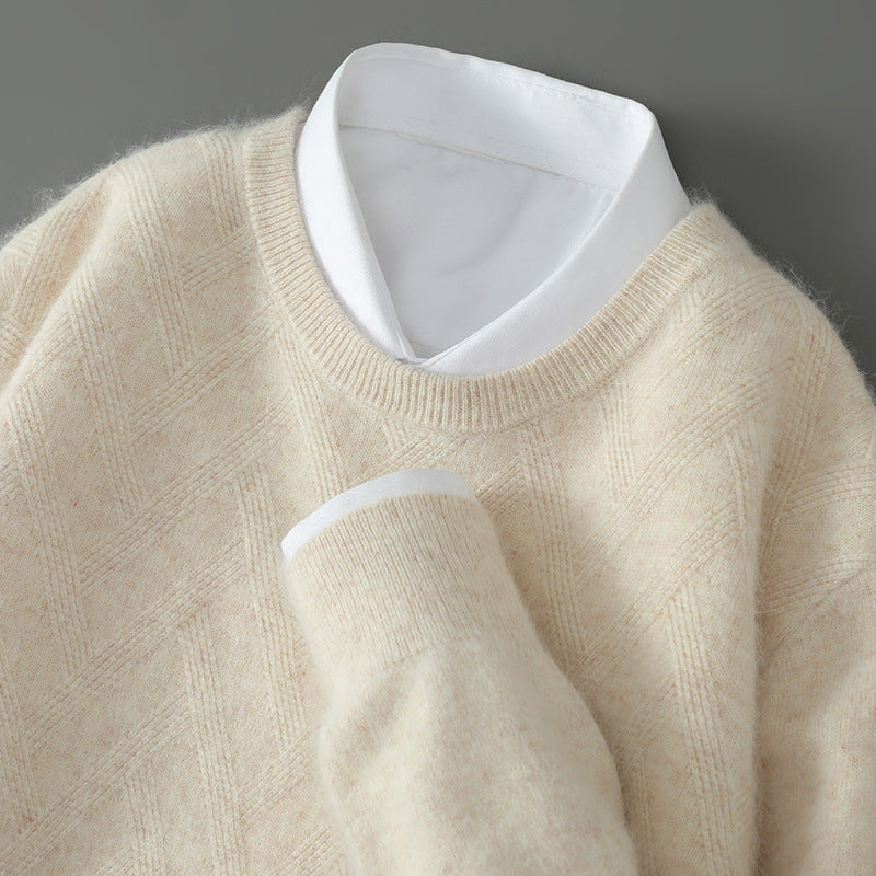 Thomas - Men's Cashmere Crew Neck Sweater