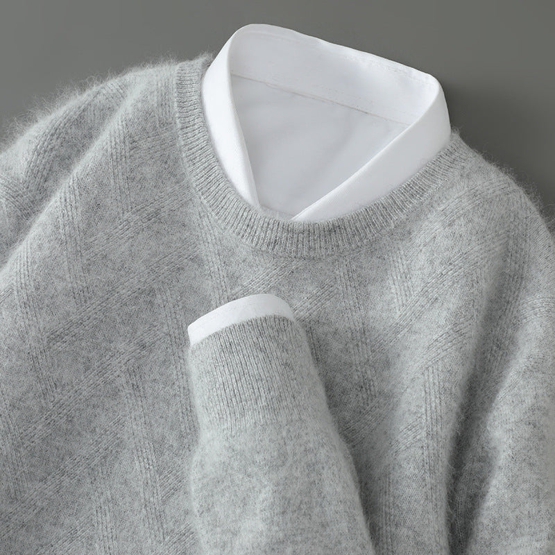 Thomas - Men's Cashmere Crew Neck Sweater