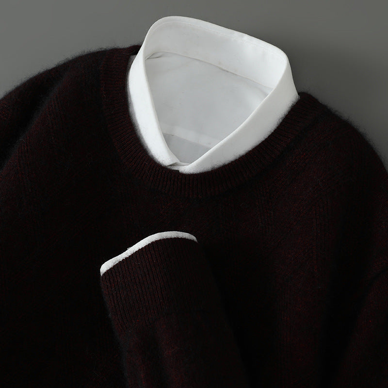 Thomas - Men's Cashmere Crew Neck Sweater