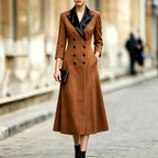 Alanna - Women's Lapel 3/4 Sleeve Blazer Dress 4