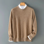 Alvaro - Men's Crewneck Loose Fit Sweater 4