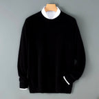Alvaro - Men's Crewneck Loose Fit Sweater 5