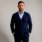 Barry - Men's V-Neck Slim Fit Cardigan  5