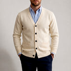 Barry - Men's V-Neck Slim Fit Cardigan  6