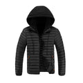 Byron - Men's Hooded Quilted Puffer Jacket with Zip Pockets 1
