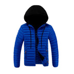 Byron - Men's Hooded Quilted Puffer Jacket with Zip Pockets 3