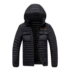 Cole - Men's Quilted Hooded Puffer Jacket 1