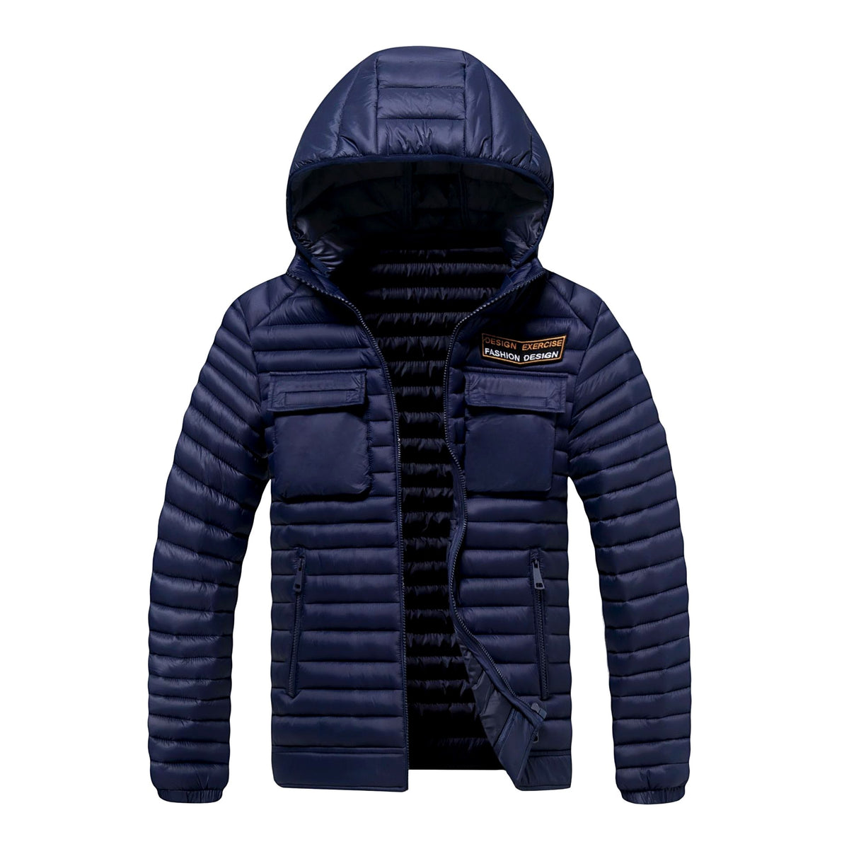 Cole - Men's Quilted Hooded Puffer Jacket 2