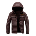 Cole - Men's Quilted Hooded Puffer Jacket 3