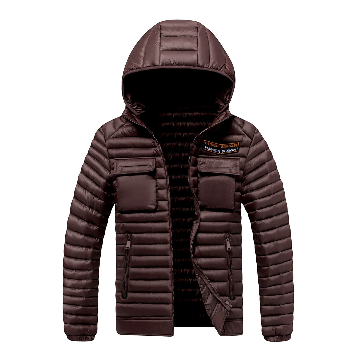 Cole - Men's Quilted Hooded Puffer Jacket 3