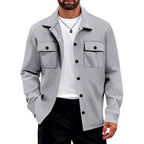 Curtis - Men's Snap Button Flap Pockets Jacket 1