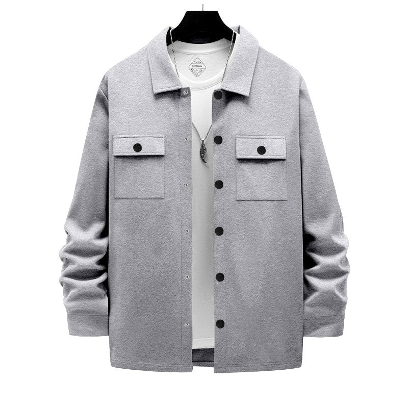 Curtis - Men's Snap Button Flap Pockets Jacket 2
