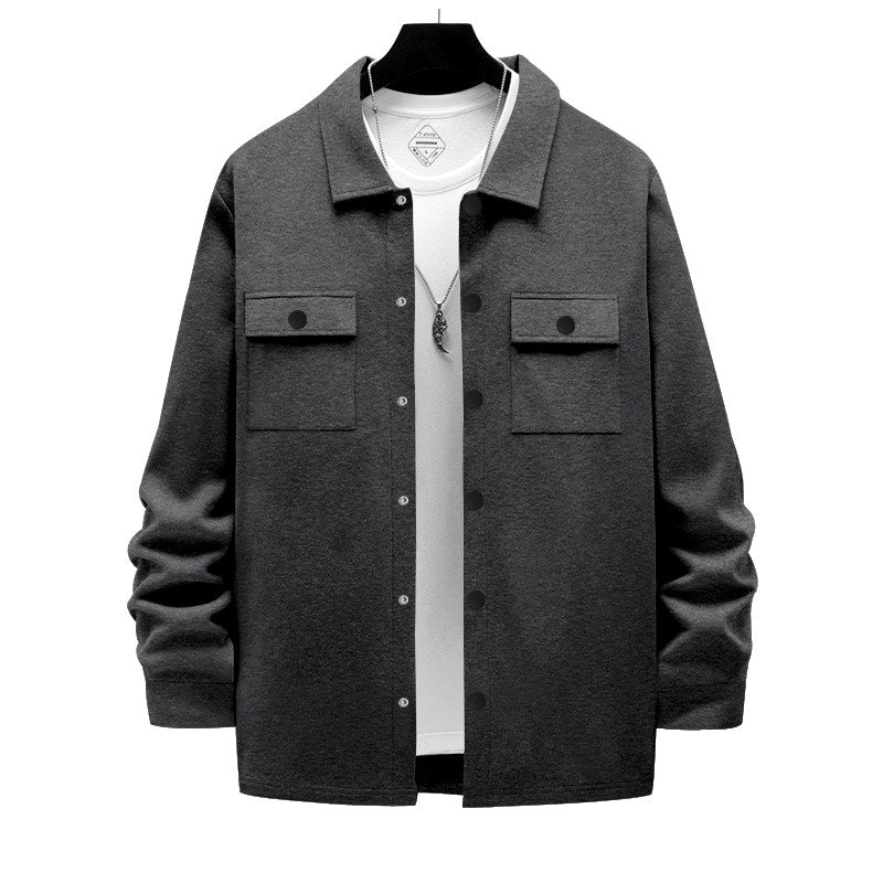Curtis - Men's Snap Button Flap Pockets Jacket 5