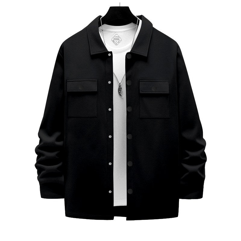 Curtis - Men's Snap Button Flap Pockets Jacket 9