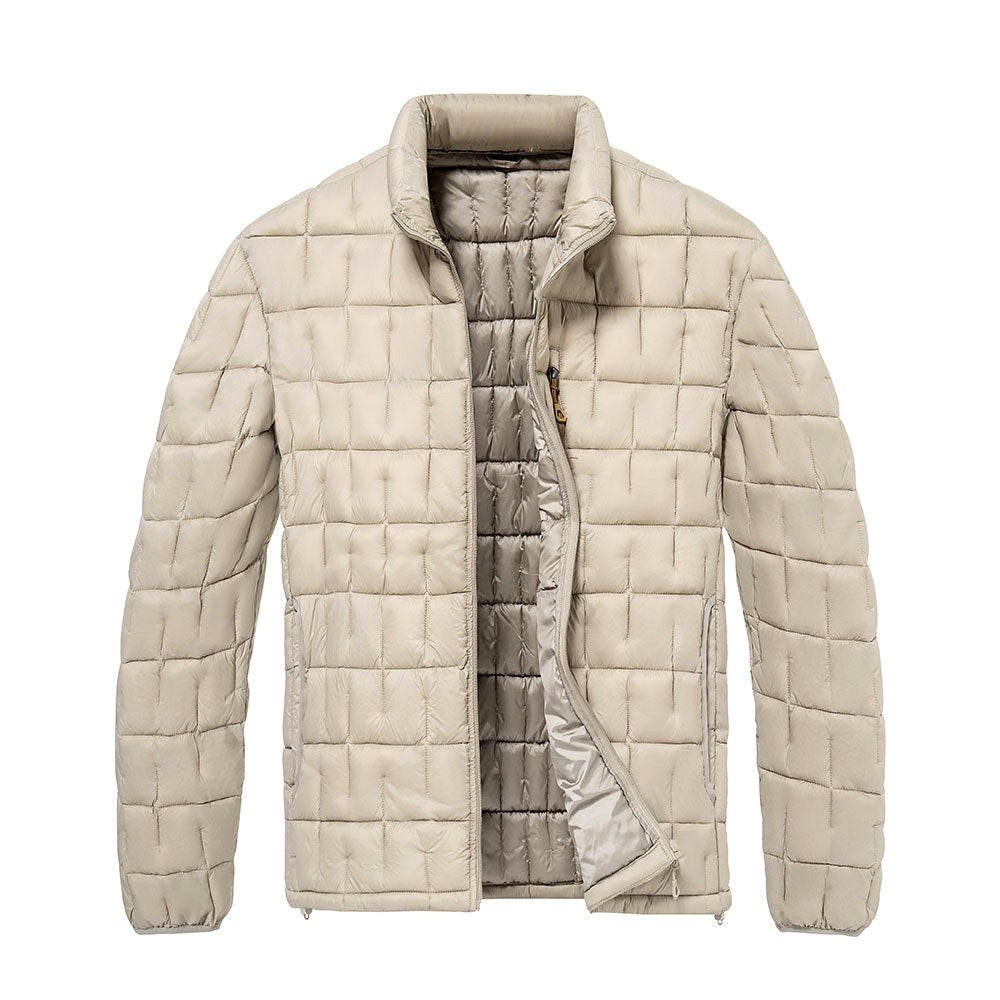 Dash - Men's Quilted Puffer Jacket with Pockets 4