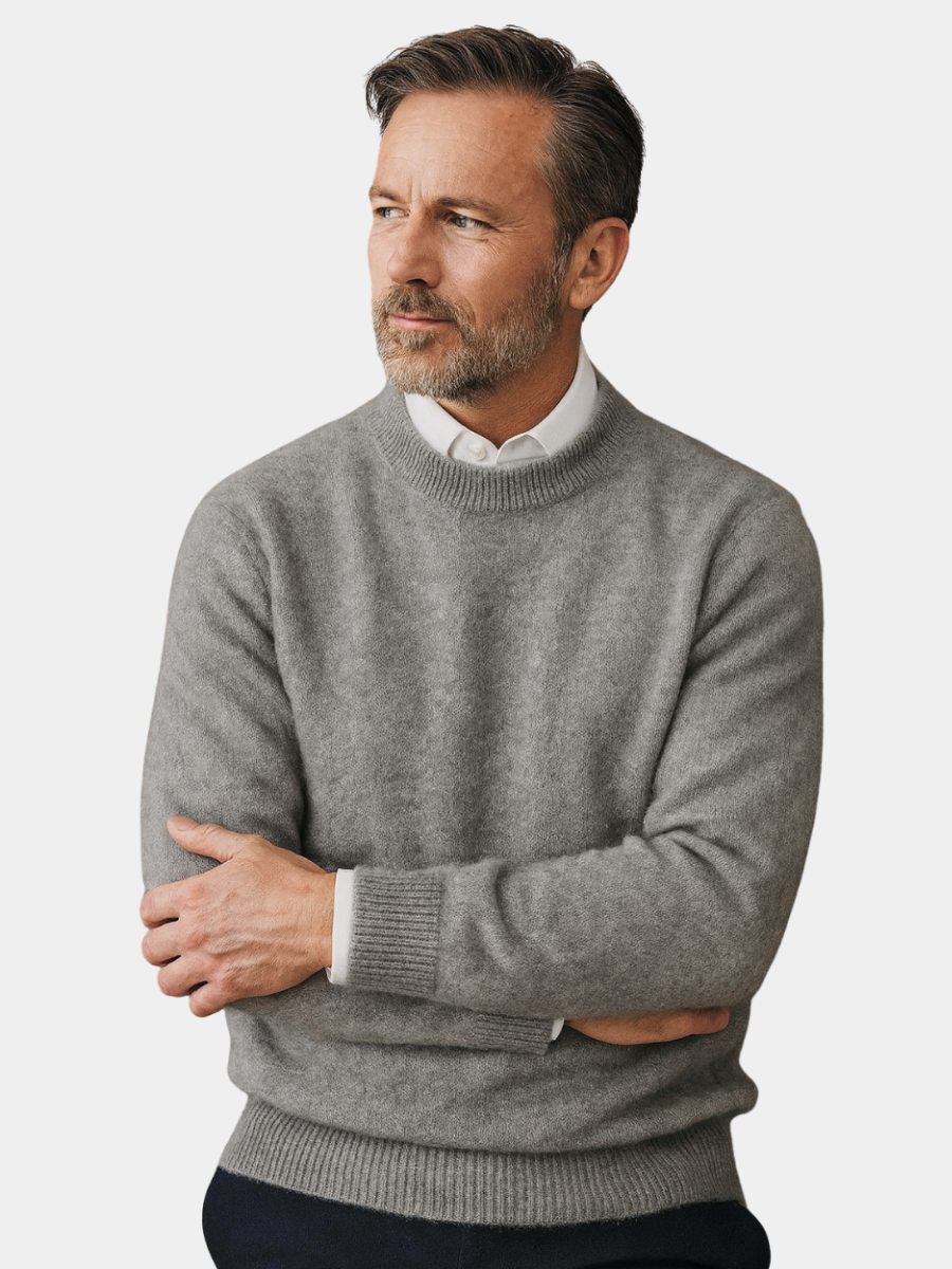 Dashiel - Men's Crew-Neck Cashmere Pullover