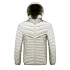 Dean - Men's Lightweight Hooded Puffer Jacket with Zip Pockets 4