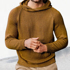 Denver - Men's Solid Hooded Long Sleeve Sweater 4
