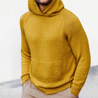 Denver - Men's Solid Hooded Long Sleeve Sweater 5