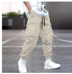 Dylan - Men's Relaxed Cargo Joggers with Drawstring Waist