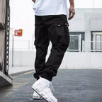 Dylan - Men's Relaxed Cargo Joggers with Drawstring Waist