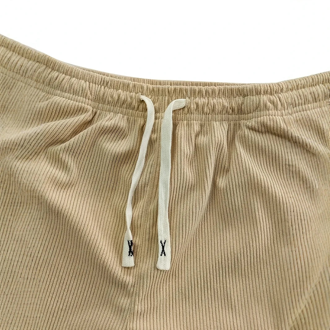 Eli - Men's Corduroy Drawstring Trousers