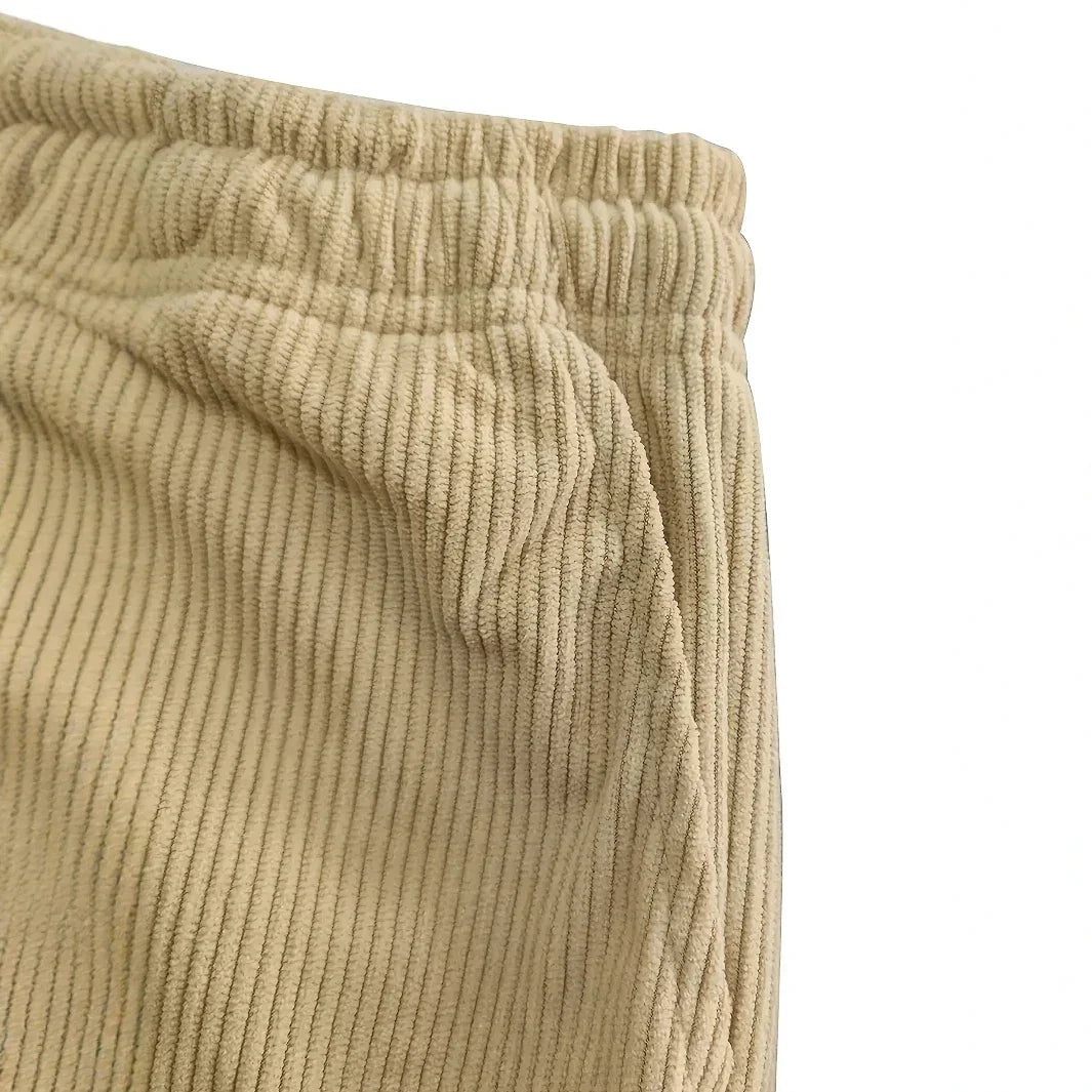Eli - Men's Corduroy Drawstring Trousers