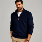 Ernie - Men's Half-Zip Slim Fit Sweater 2