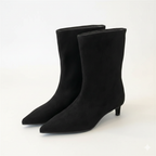 Gianna - Women's Pointed-Toe Kitten Heel Booties