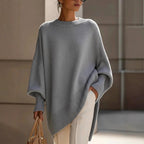 Hadley - Women's Round Neck Batwing Sweater 2