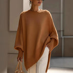 Hadley - Women's Round Neck Batwing Sweater 3