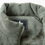 Harmon - Men's Ribbed Corduroy Vest with Cargo Pockets