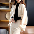 Isadora - Women's Wool Batwing Oversized Cardigan 1