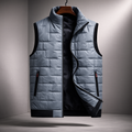 Joseph - Men's Quilted Puffer Vest with Zip Pockets