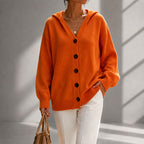 Kornelia - Women's V-Neck Relaxed Cardigan 5