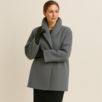 Lucinda - Women's Oversized Shawl Collar Wool Coat