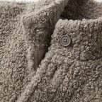 Marcela - Women's Plush Faux-Shearling High-Collar Vest