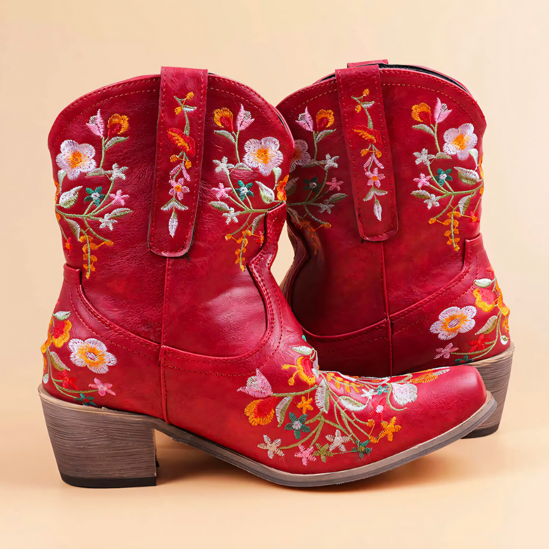 Paisley - Women's Embroidered Western Boots