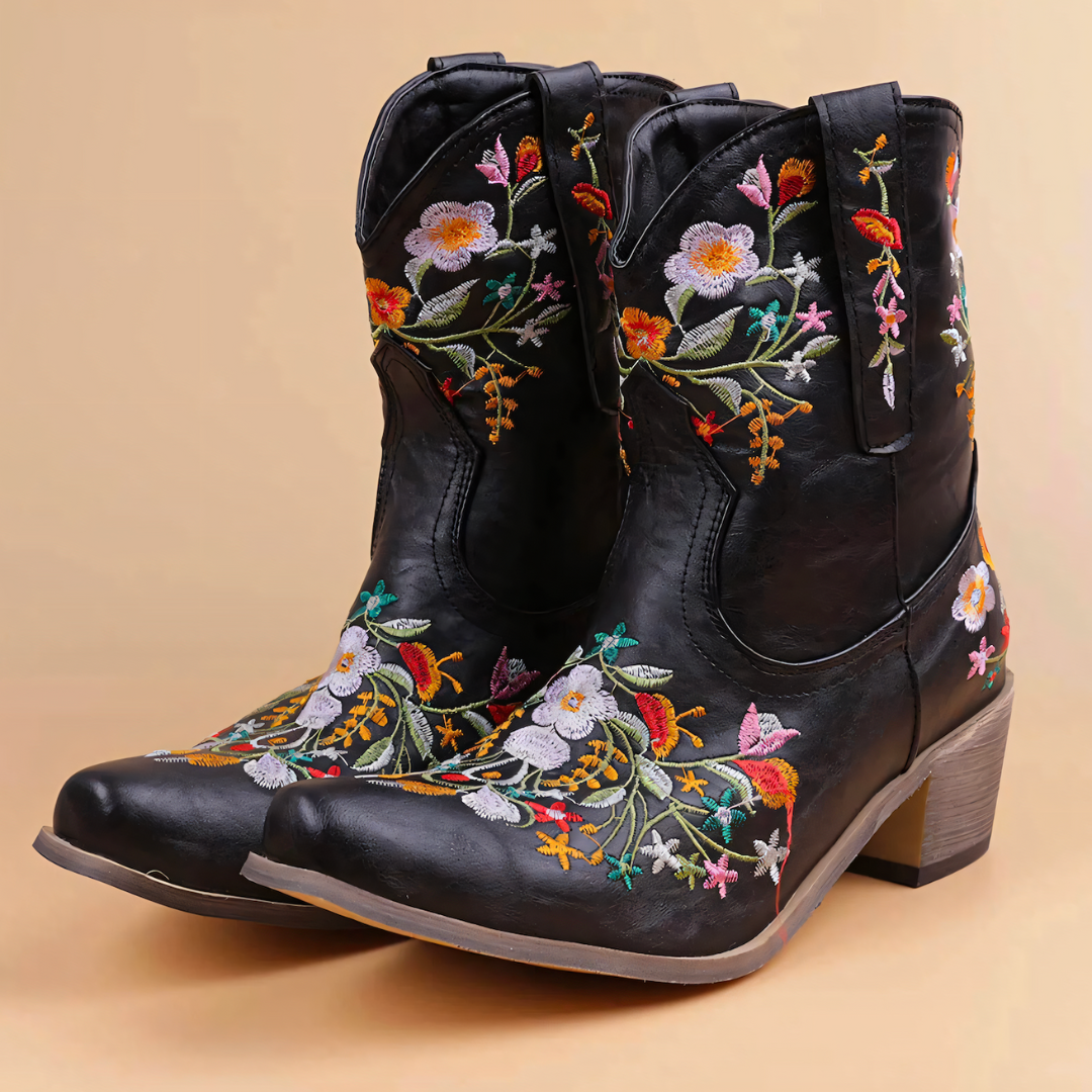 Paisley - Women's Embroidered Western Boots