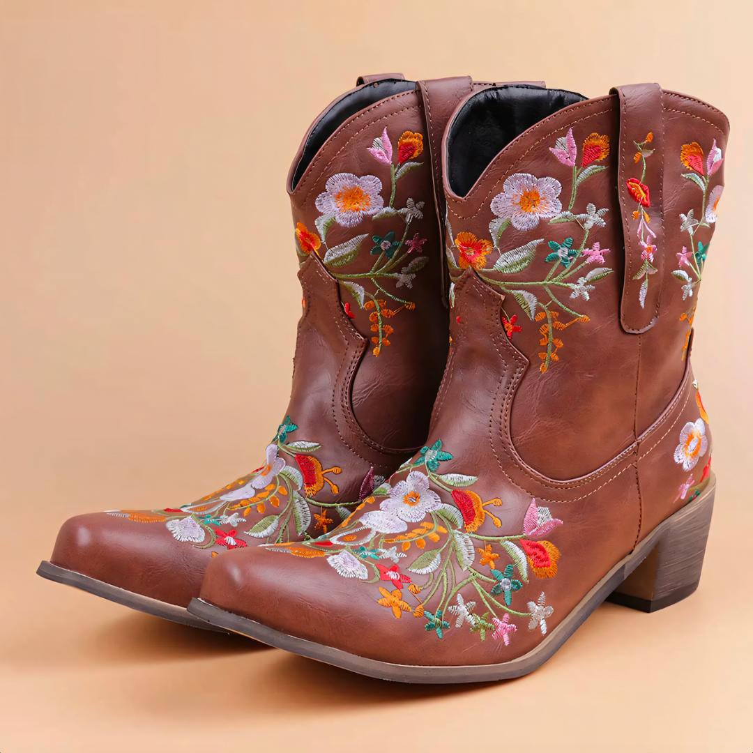 Paisley - Women's Embroidered Western Boots