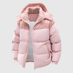 Patrick - Men's Corduroy Panel Quilted Puffer Jacket