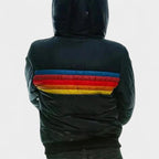 Penelope - Women's Striped Quilted Puffer Jacket