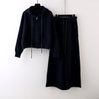 Rebecca - Women's Knit Hoodie & Wide-Leg Pants Matching Set 4