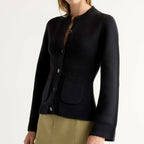 Sabrina - Women's Bell Sleeve Button-Front Knit Cardigan 4
